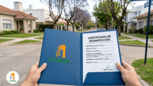 Entrega de certificado oficial de limpieza y desinfección de tanques.