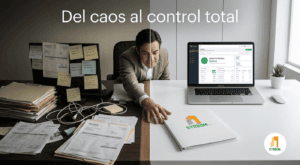 Comparativa entre gestión de consorcios desorganizada y gestión profesionalizada con SYRBON.